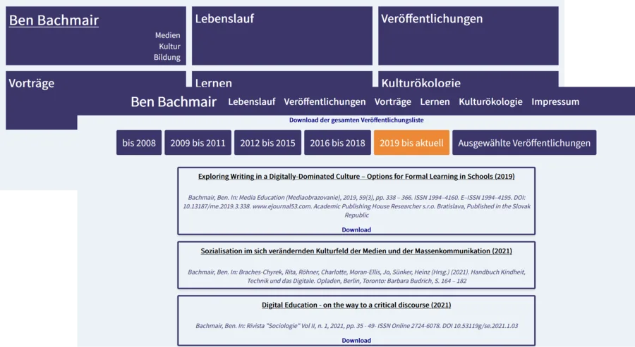 Ben Bachmair Screenshot