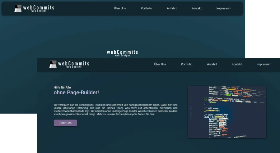 webCommits Screenshot
